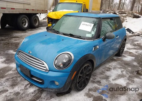2012 Mini Cooper из США, поврежденный, VIN WMWSU3C55CT368177
